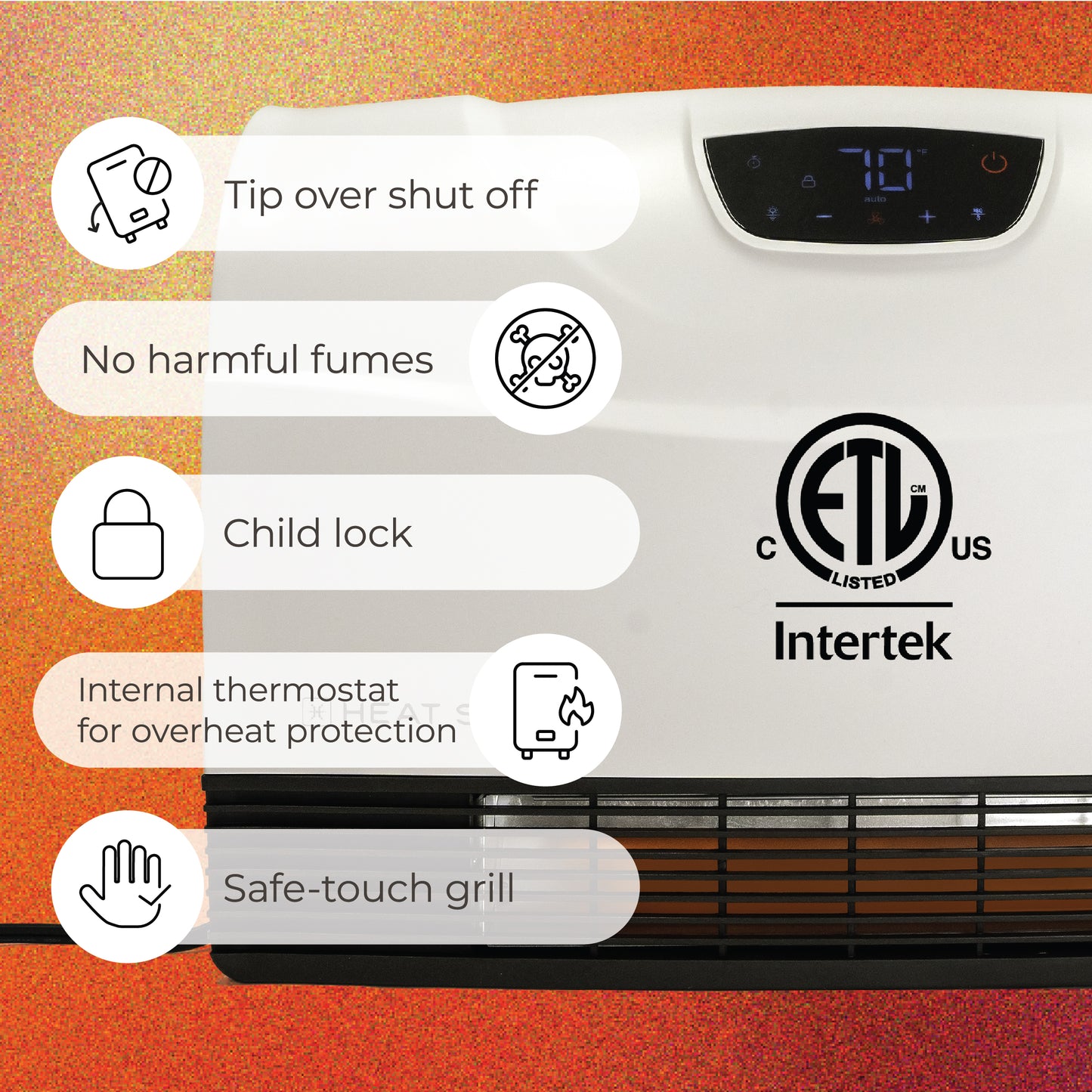 Phoenix Infrared Heater with Wi-Fi