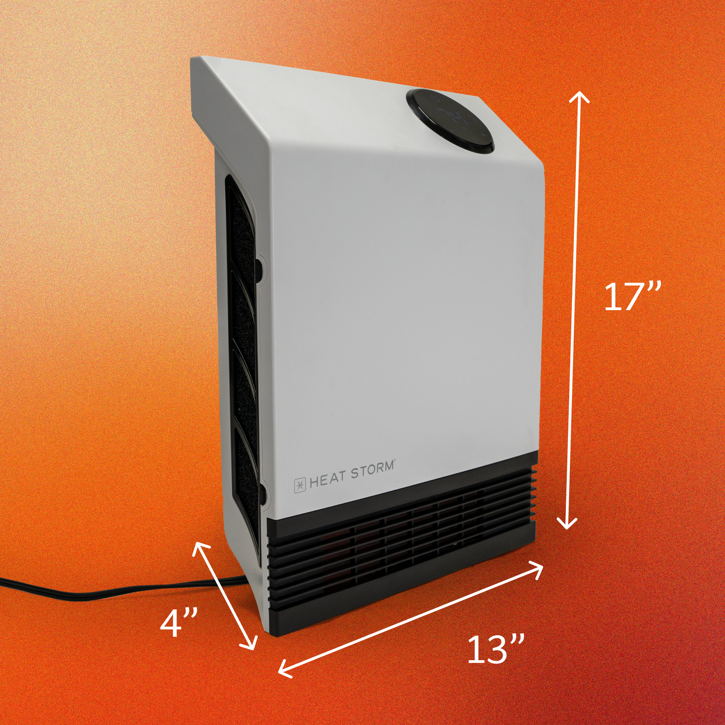 Wall heater with Wi-Fi