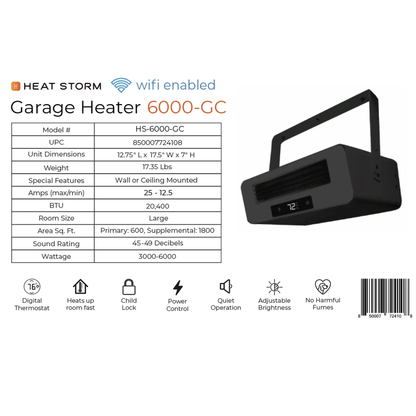 Garage Heater - Heat Storm - Heater